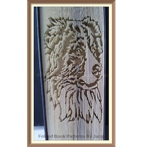 Dog Book Folding Pattern (B30)