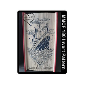 Ship Cut and fold pattern (6688)