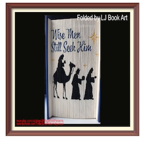 Wise Men Cut and fold pattern (3964)