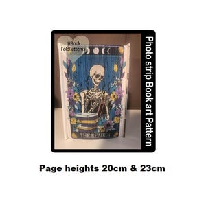 Motif de bande photo de cartes de tarot The Reader (648PS)