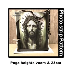 Photo strip Book art pattern (996PS)