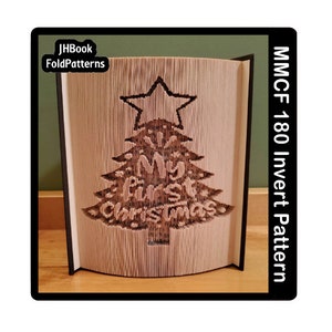 My First Christmas Tree Cut and fold pattern (5899)