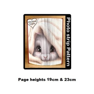 Cute Bunny Photo strip pattern (2679PS)