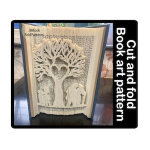 Lifes Journey Cut and fold Book art pattern (6042)