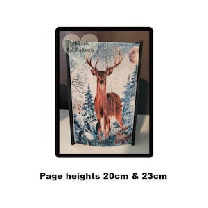 Winter Deer Photo strip Pattern (1308PS)