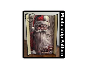 Santa Photo strip Book art Pattern (1549PS)