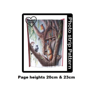 Treetop library Fore edge Photo strip Pattern (3653)