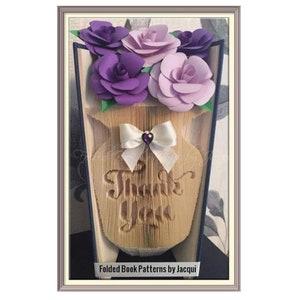 Thank You Book Folding Pattern (1654)