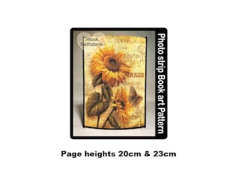 ひまわり (フォアエッジ/トップエッジ、2イン1)、フォアエッジフォト