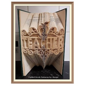 1006. Teacher Book Folding Pattern