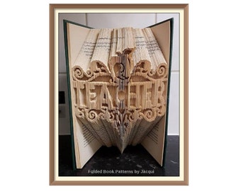1006. Teacher Book Folding Pattern