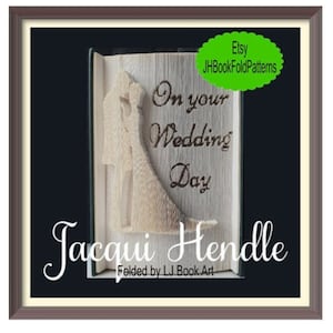Hochzeit Cut and fold Buchkunst Muster (4620)