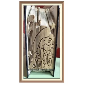 Christmas Cut and fold pattern (338)