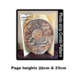 Paradise Photo strip Book art pattern (2254PS)