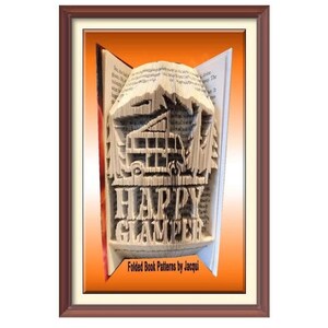 Camping Folded Book Pattern (2037)