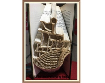 Boat Book Folding Pattern (293)
