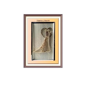 Hochzeit Cut and fold Buchkunst Muster (2655)