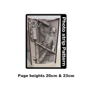Linesman Fotostreifen-Muster (1613PS)