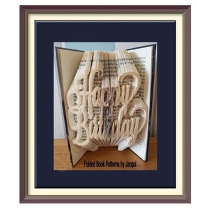 3083. Happy Birthday Book Folding Pattern