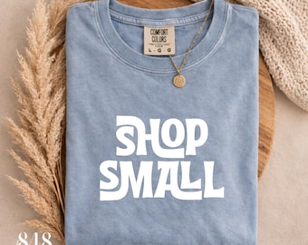 Shop Small PNG & SVG, Shop Local Graphic, Small Business Design, Farmers Market Retro Tote Bag Design