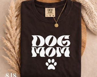 Dog Mom PNG & SVG, Retro Dog Mama, Pet Lover Design, Mothers Day, Trendy Pet Graphic Digital Download