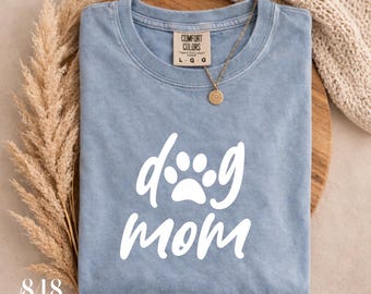 Dog Mom PNG & SVG, Retro Dog Mama, Pet Lover Design, Mothers Day, Trendy Pet Graphic Digital Download