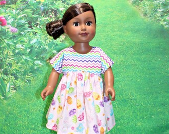 18 Inch Doll Easter or Spring Dress