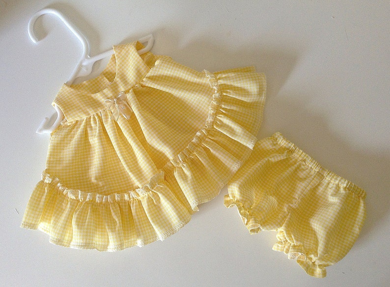 18 Inch Doll Baby Doll Ruffled Shortie Pajamas Summer - Etsy