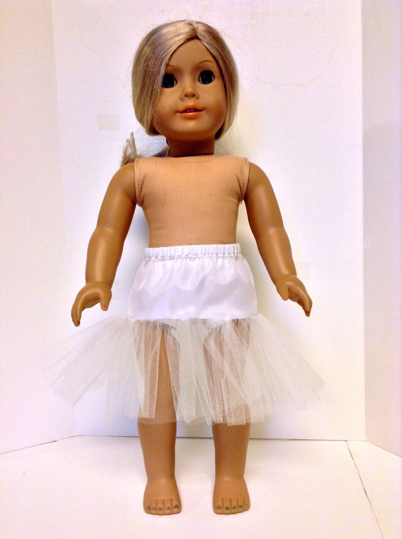 18 Inch Doll Clothes Slip,Petticoat 1950/'s Crinoline
