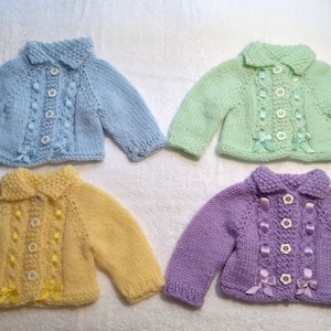 18 Inch Doll Clothes, Hand Knit Cable Sweater for Girl Doll ***Watch for new color options coming!**