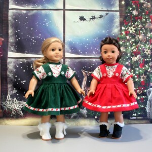 our generation christmas dress OG doll dress for Christmas Our Generation