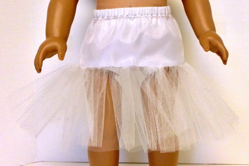 18 Inch Doll Clothes Slip,Petticoat 1950/'s Crinoline