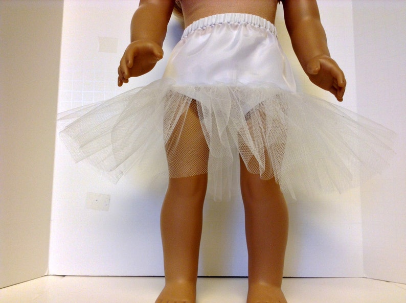 18 Inch Doll Clothes Slip,Petticoat 1950/'s Crinoline