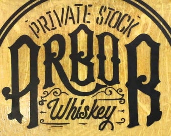 TIN SIGN /" Bourbon Moonshine White/" Whiskey Bar Alcohol Mancave Wall Decor