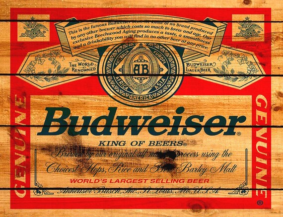 Collectibles Signs Budweiser History Of Bud Bottle Logo Tin Metal Sign Bar Mancave Garage Beer