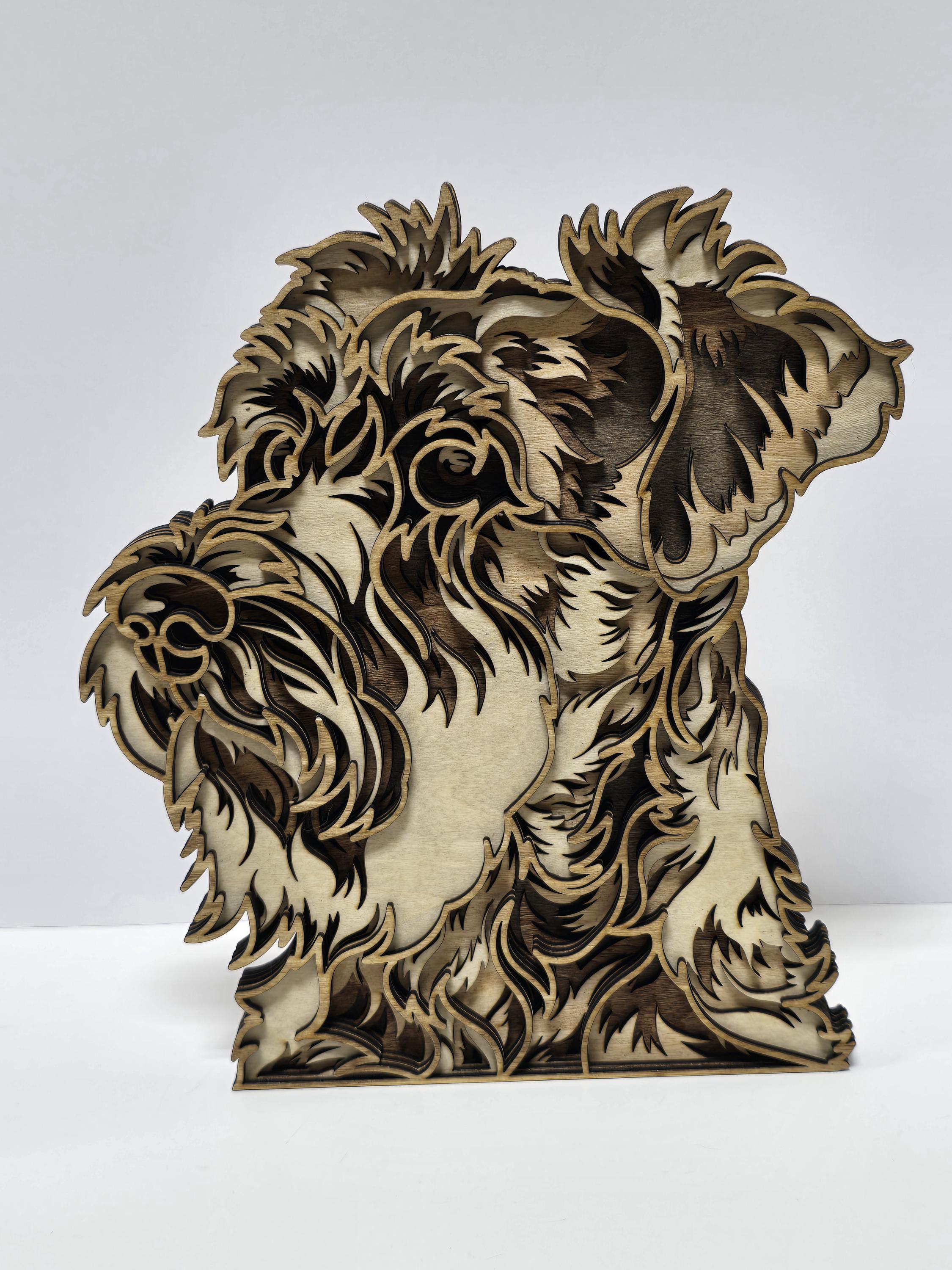 3D Layered Airedale