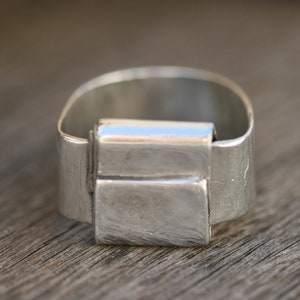 Silver Rings , Silver Band, Unique Silver Ring, Handmade  Silver Band,Israeli Made Silver Band,Unisex Silver Ring,