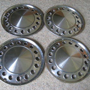 Ford 1960 Falcon, Comet, Rancharo Hubcaps.  ( Set of 4 ).