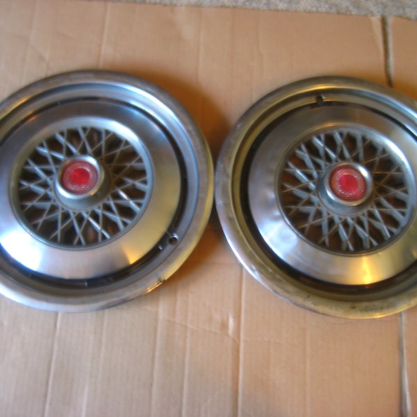 Ford Mustang 1974-78 13 Inch Hub Caps Set of  ( St of 2 ).