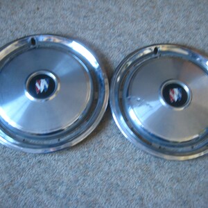 Buick Estate Wagon Lesabre  1974-77  15 Inch Hub Caps.  ( SET OF 2 ).