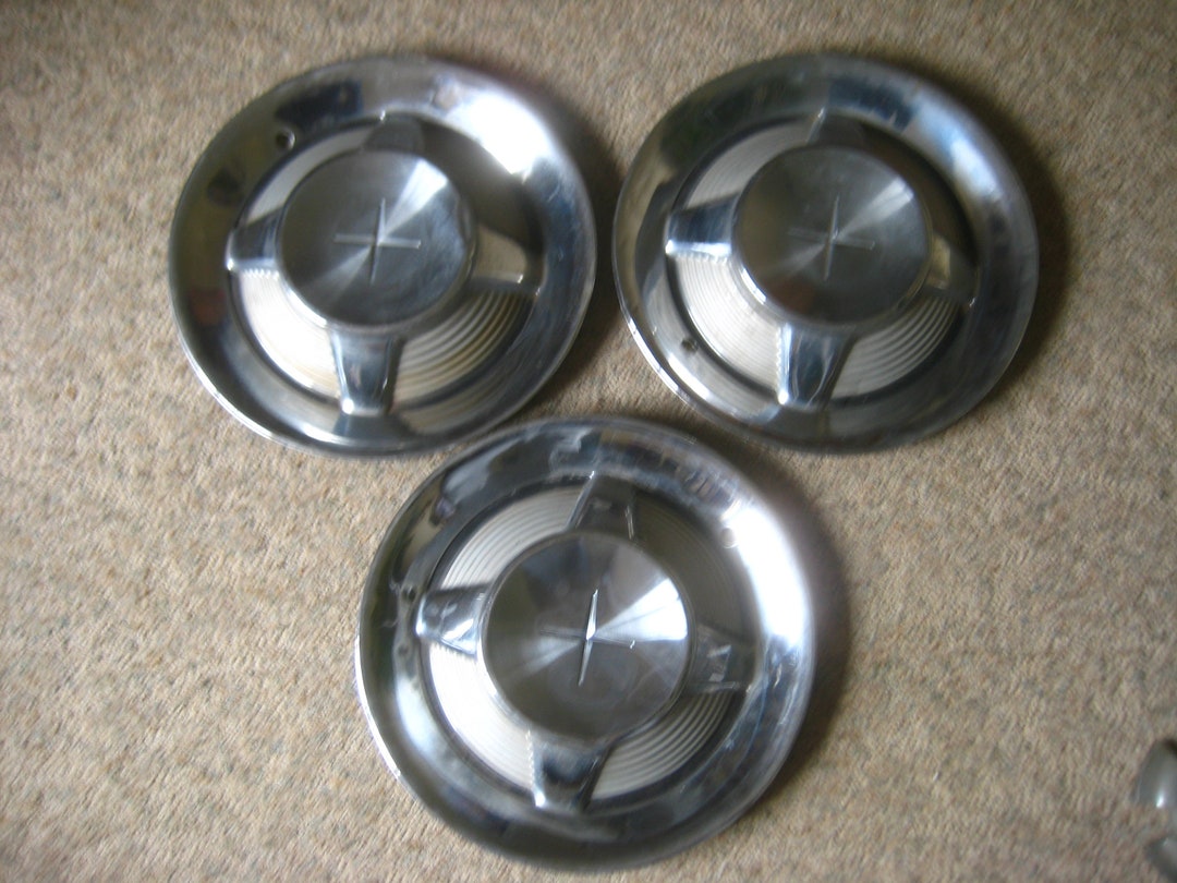 Desoto 196061 14 Inch Hub Caps Set of 3 . Etsy