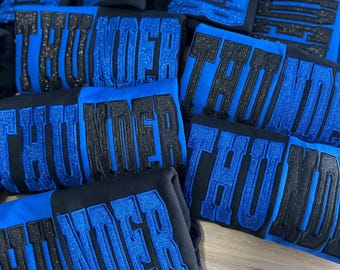 Custom Bulk Order for Color Block Sweaters | Split Game Day Sport Sweaters | Team Sweaters | 12 Minimum Order