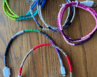 Ready to Send Woven Apple Compatible Lightning USB Cord
