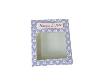Easter Cookie Box- (Pack of 25)- Easter Box, Easter Cookie Packaging, Window Box
