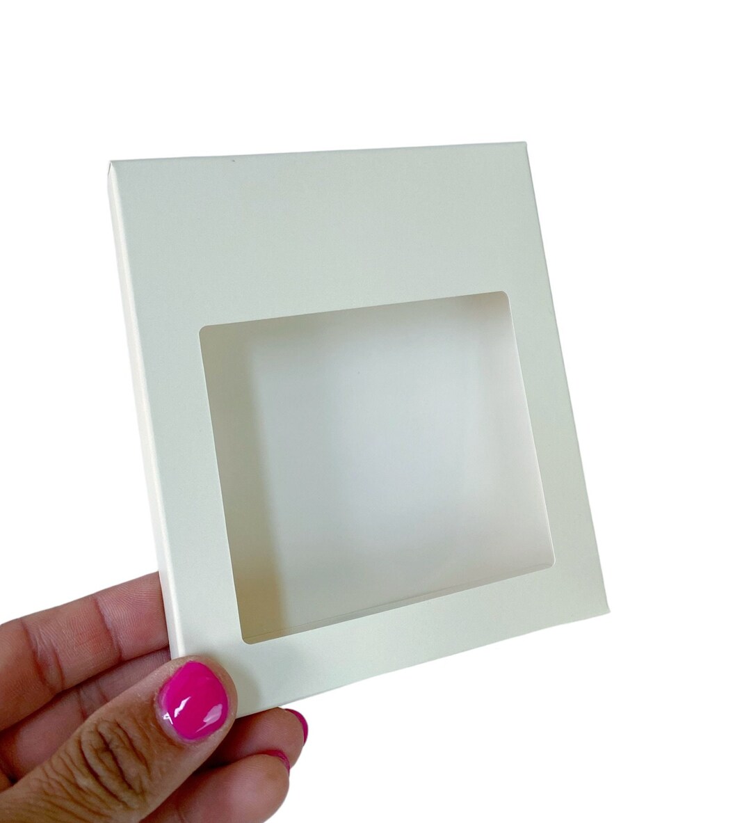 Off White Cookie Window Box: Small Food Safe Packaging (pack of 25) - Etsy