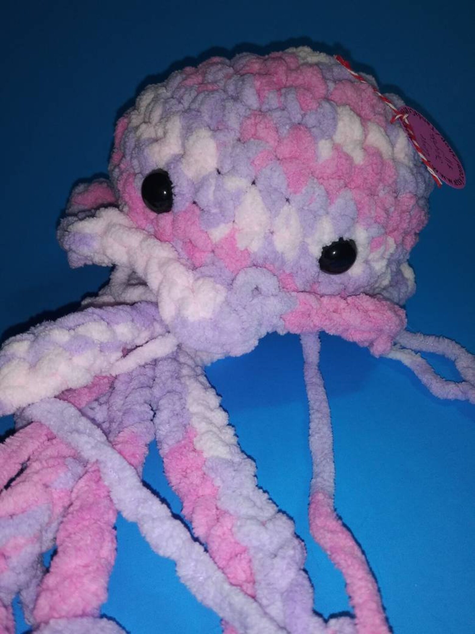 Crocheted Large Jellyfish Etsy