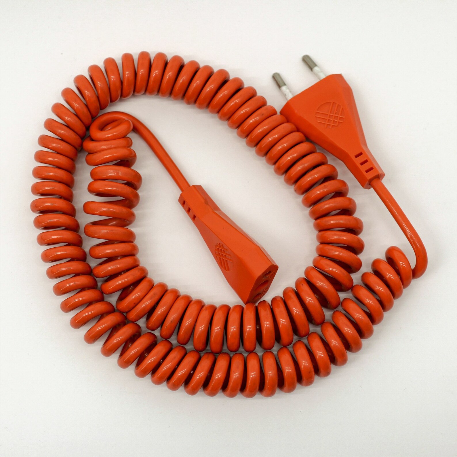 Nos SPIRAL Curly Power Extension CORD Cable 1 Meter 3 Etsy
