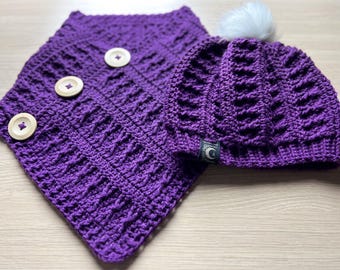 Aspen Grove Beanie & Cowl Set