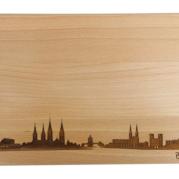 Brotzeitbrett Bamberg Skyline