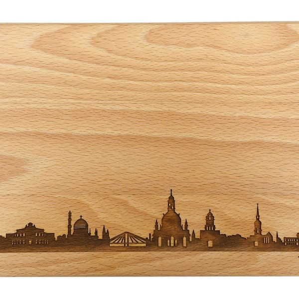 Brotzeitbrett Dresden Skyline